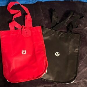 Two New LuluLemon reusable bags